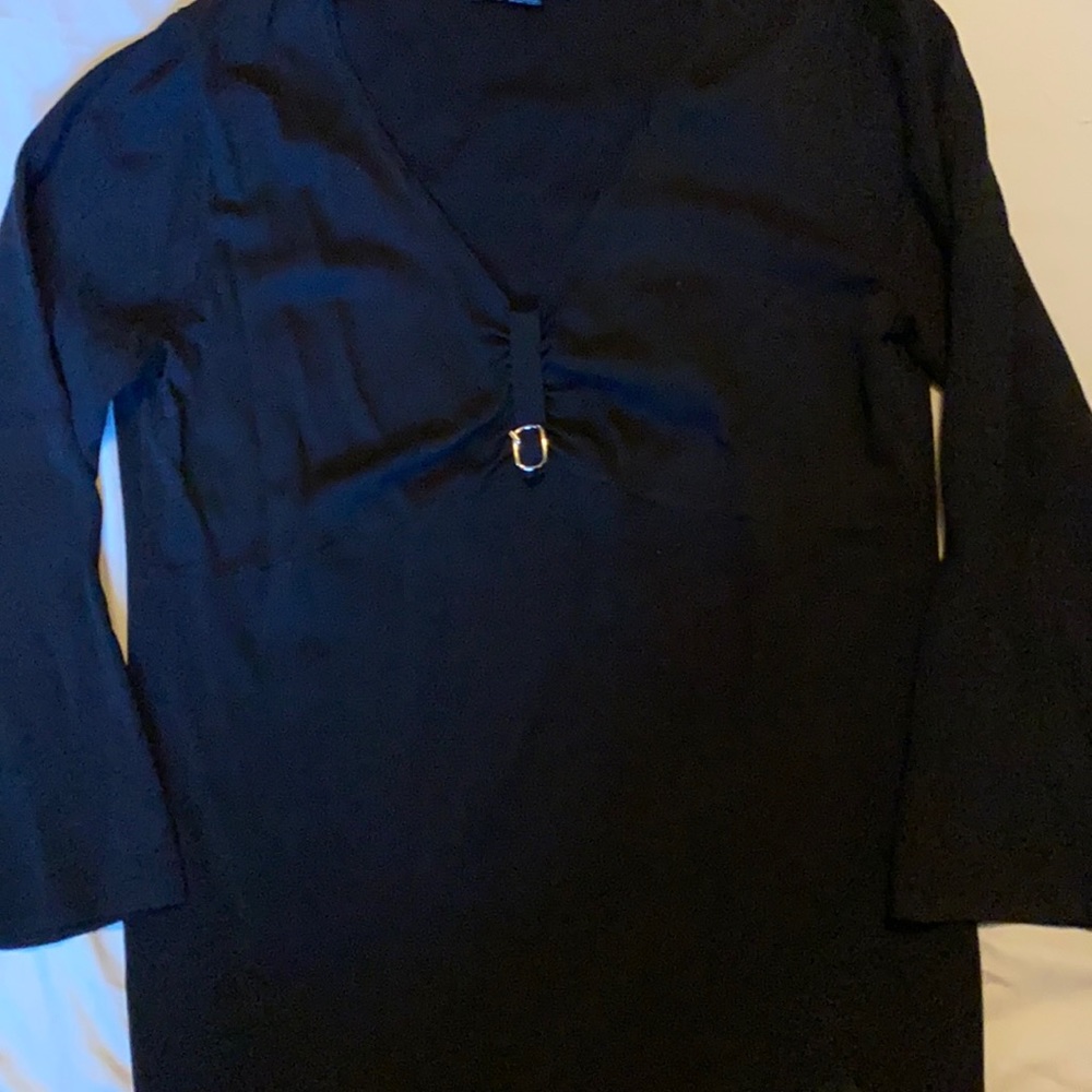 Cable & Gauge black sweater